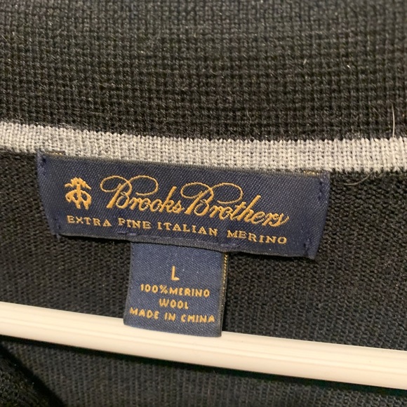 BROOKS BROTHERS Men’s Marino Wool Sweaters - Picture 4 of 6